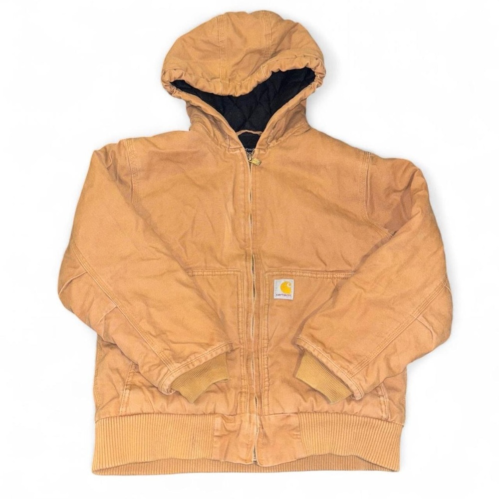 CARHARTT Brown Youth Heavy Coat Size M (10-12)
